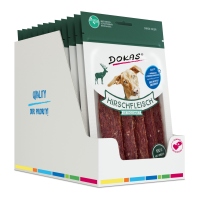 DOKAS - Hirschfleisch getrocknet 12er Pack (12 x 60g)