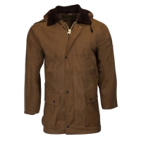 Walker and Hawkes Wachsjacke Benson beige