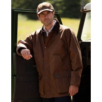 Walker and Hawkes Wachsjacke Benson beige