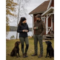 Pinewood 3290 Dog Sports Hybrid Stretch Jacke Damen Schwarz (400)