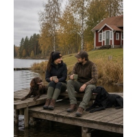 Pinewood 3290 Dog Sports Hybrid Stretch Jacke Damen Schwarz (400)