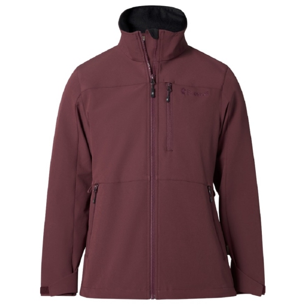 Pinewood 3290 Dog Sports Hybrid Stretch Jacke Damen Earth Plum (815)