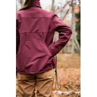 Pinewood 3290 Dog Sports Hybrid Stretch Jacke Damen Earth Plum (815)