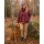Pinewood 3290 Dog Sports Hybrid Stretch Jacke Damen Earth Plum (815)