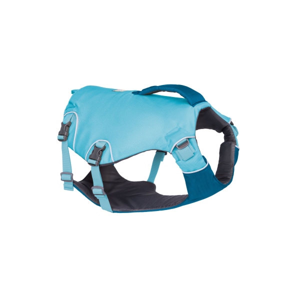 Ruffwear Confluence Schwimmweste für Hunde Biolumin Blue
