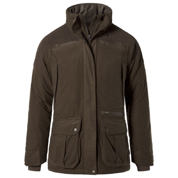 Pinewood 3980 Småland Forest Padded Jacke Damen Suede Brown (241)