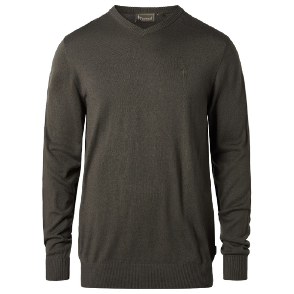 Pinewood 5047 Värnamo Merino Strickpullover D.Mossgreen (733)
