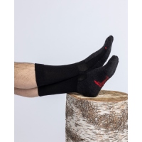 Pinewood 1170 Trekking Merino Socken Black/D.Grey (415)