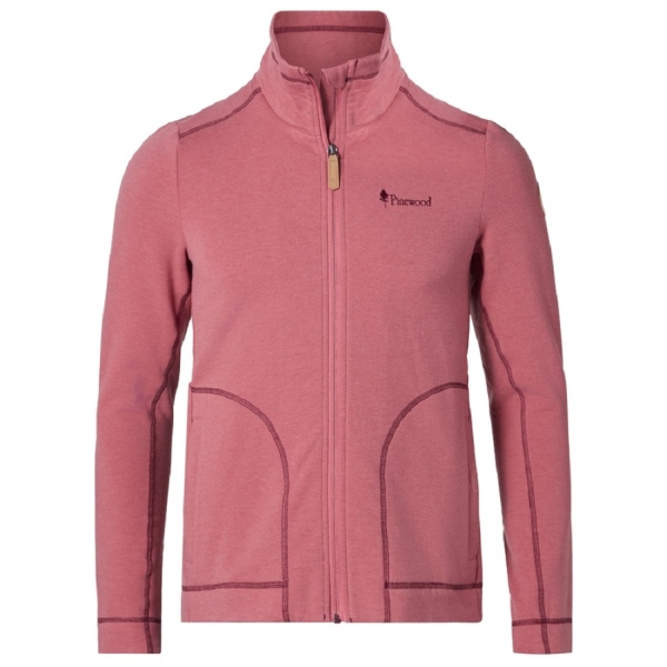 Pinewood 3265 Finnveden Woll-Fleecejacke Damen Cherry Pink (853) M