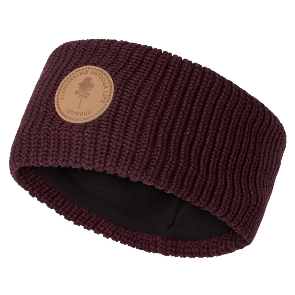 Pinewood 1191 Strick Stirnband Earth Plum (815)