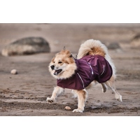 Hurtta Regenmantel Mudventure Coat eggplant