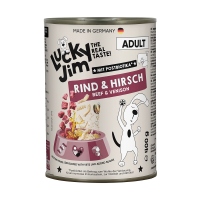 Lucky Jim Classic Adult Rind & Hirsch 400g
