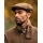 Walker and Hawkes Herren Tweed Flat Cap Derby Cambridge – Brown Tweed