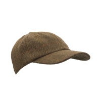Walker and Hawkes Herren Tweed Cap Derby Shoulden – Brown Tweed