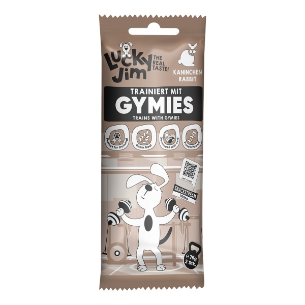 Lucky Jim Gymies Kaninchen 75g