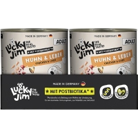 Lucky Jim Classic Adult Huhn & Leber 6 x 800g