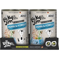 Lucky Jim Classic Adult Huhn & Forelle 6 x 400g