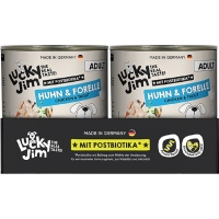 Lucky Jim Classic Adult Huhn & Forelle 6 x 800g