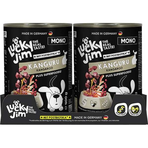 Lucky Jim Mono Känguru 6 x 400g