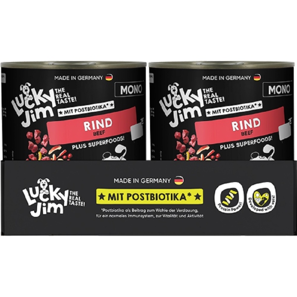 Lucky Jim Mono Rind 6 x 800g