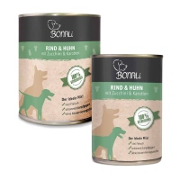 Bonali Nassfutter Rind & Huhn