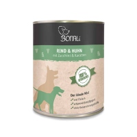 Bonali Nassfutter Rind & Huhn 6x800g
