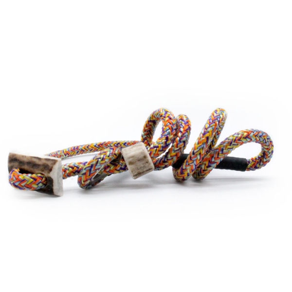 MewogS Kurzführer 60cm HORN mit Zugstopp multicolour