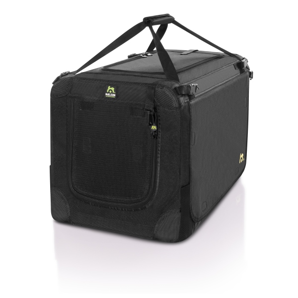 Maelson Soft Kennel Evo faltbare Hundebox Midnight Black