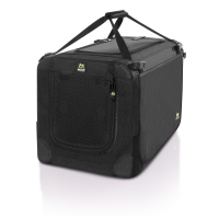 Maelson Soft Kennel Evo faltbare Hundebox Midnight Black