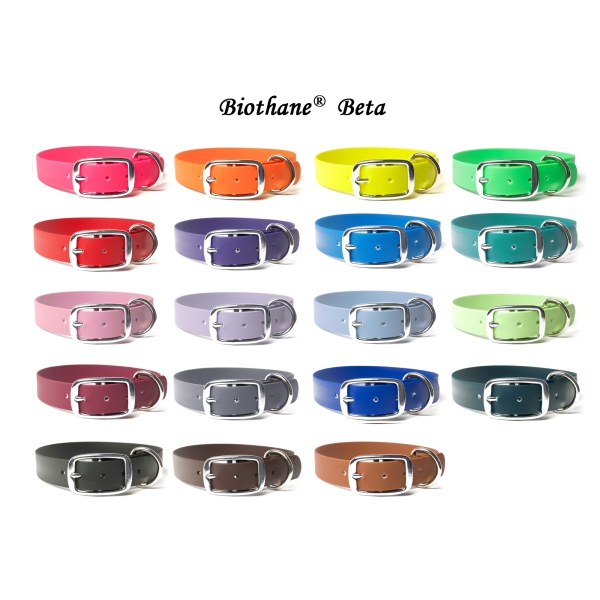 Mystique® Biothane Halsband Deluxe 25mm