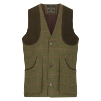 Walker and Hawkes Herren Tweed Weste Berston – Dark...