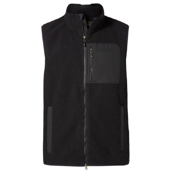 Pinewood 5266 Pile Fleece Weste Schwarz (400)