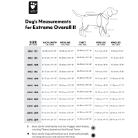 Hurtta Hunde-Overall Extreme Overall II forest