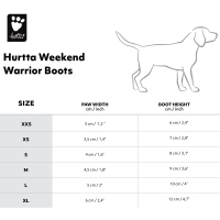 Hurtta Hundeschuhe Weekend Warrior Boots desert - 2 Stück