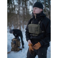 Savotta Rintamus chest pack schwarz